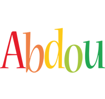 Abdou birthday logo