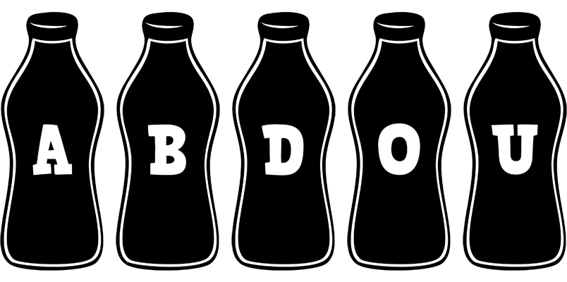 Abdou bottle logo