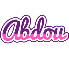 Abdou cheerful logo