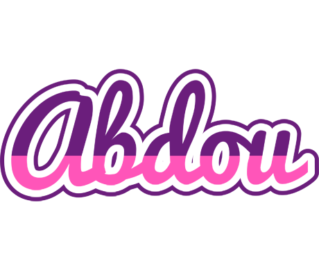Abdou cheerful logo