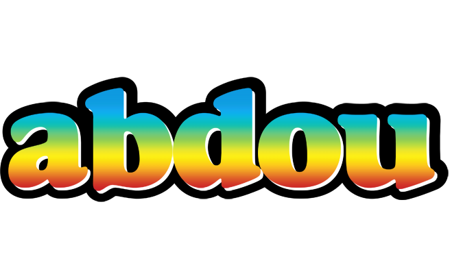 Abdou color logo