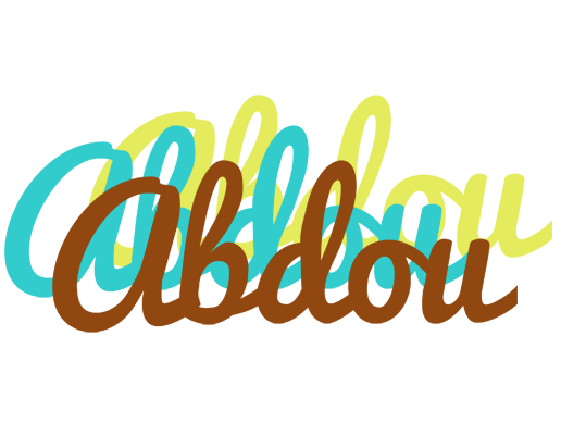 Abdou cupcake logo