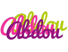 Abdou flowers logo