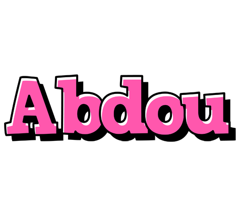 Abdou girlish logo