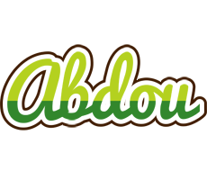 Abdou golfing logo