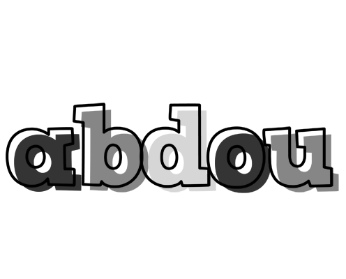 Abdou night logo