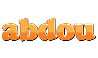 Abdou orange logo