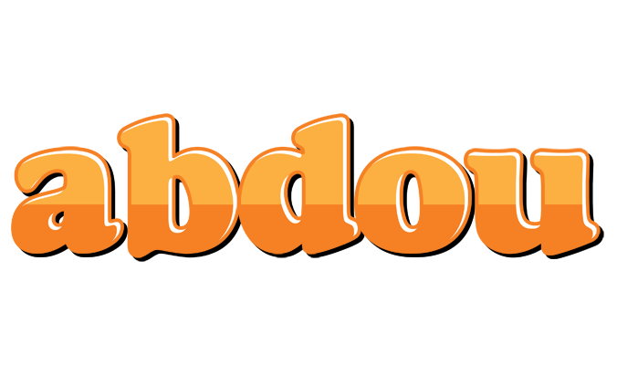 Abdou orange logo