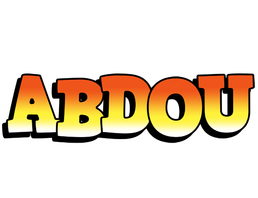 Abdou sunset logo