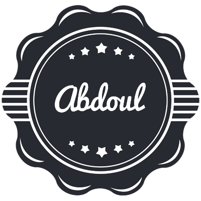 Abdoul badge logo