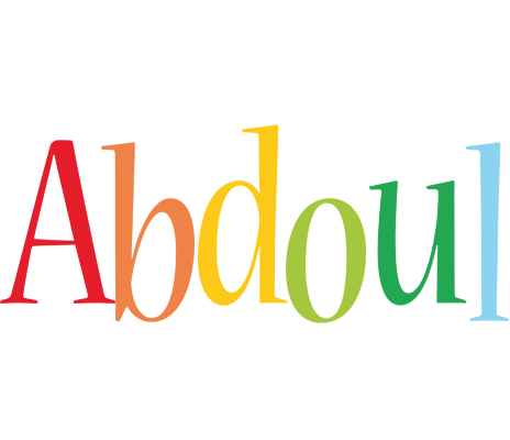 Abdoul birthday logo