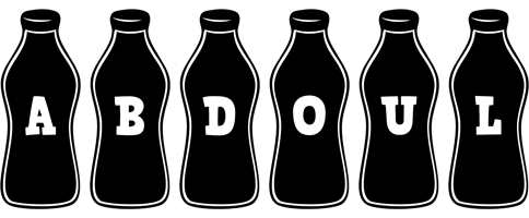 Abdoul bottle logo