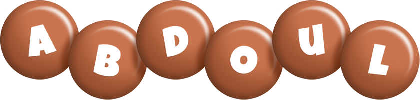 Abdoul candy-brown logo