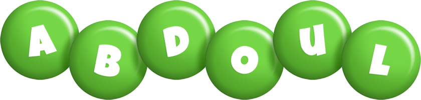 Abdoul candy-green logo