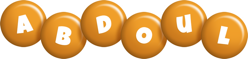 Abdoul candy-orange logo