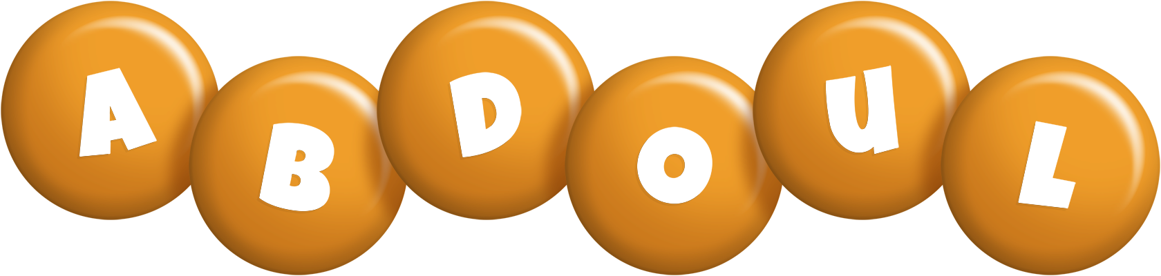 Abdoul candy-orange logo