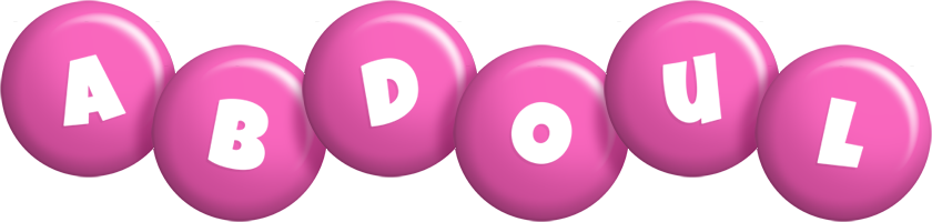 Abdoul candy-pink logo