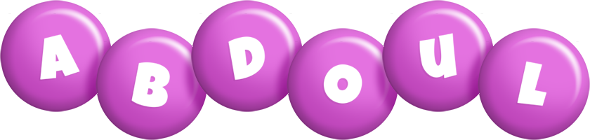 Abdoul candy-purple logo