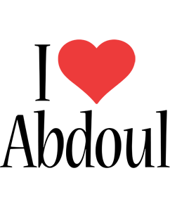 Abdoul i-love logo