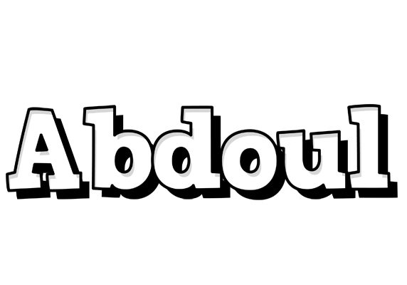 Abdoul snowing logo