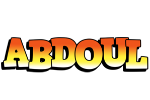 Abdoul sunset logo