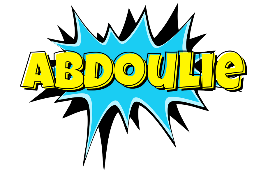 Abdoulie amazing logo