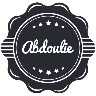 Abdoulie badge logo