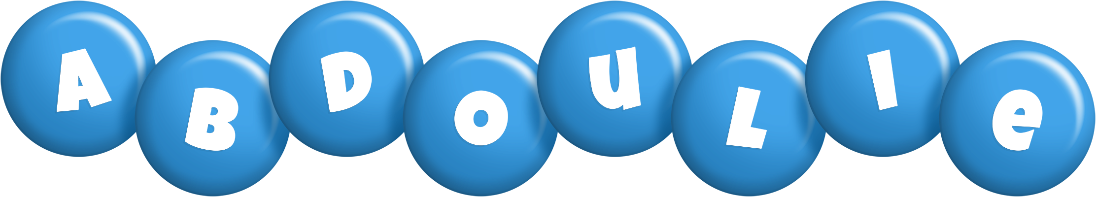 Abdoulie candy-blue logo