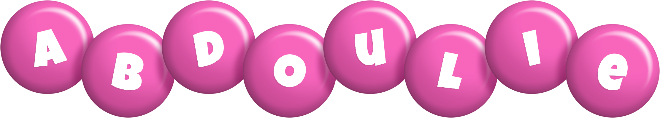 Abdoulie candy-pink logo