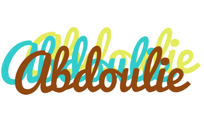 Abdoulie cupcake logo