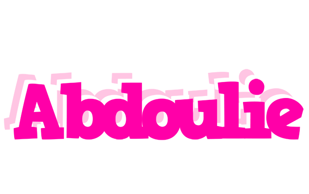 Abdoulie dancing logo