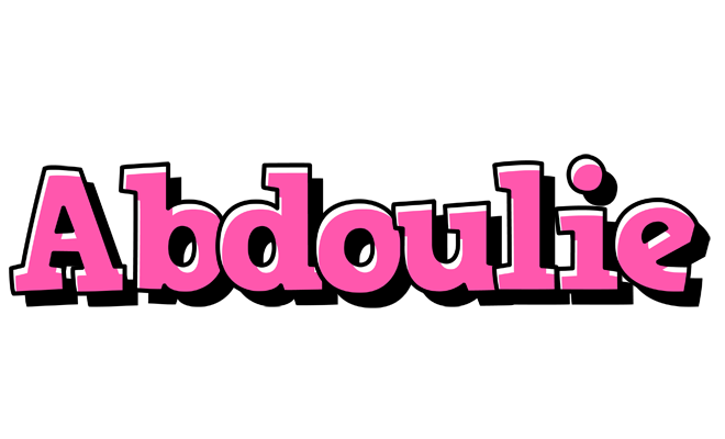 Abdoulie girlish logo