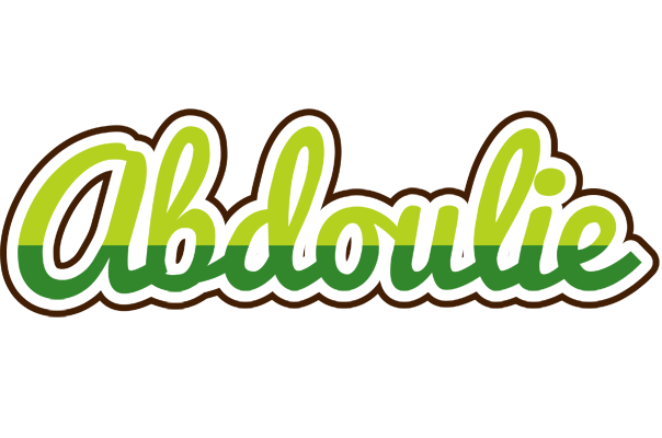 Abdoulie golfing logo