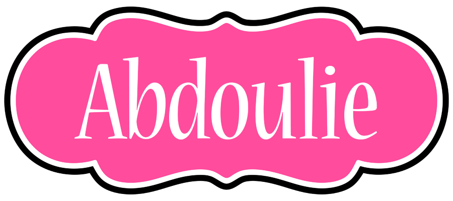Abdoulie invitation logo