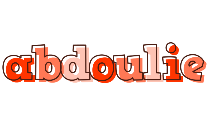 Abdoulie paint logo