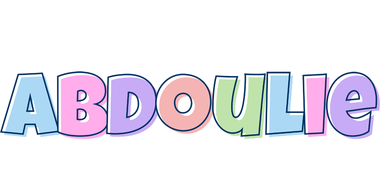Abdoulie pastel logo