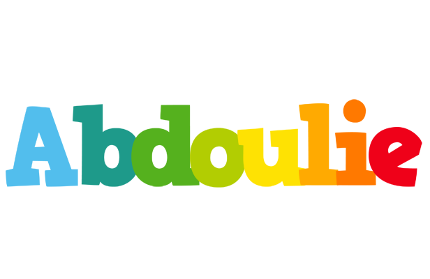 Abdoulie rainbows logo