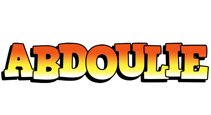 Abdoulie sunset logo