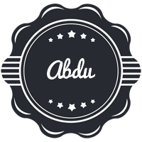 Abdu badge logo