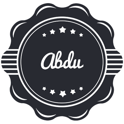 Abdu badge logo