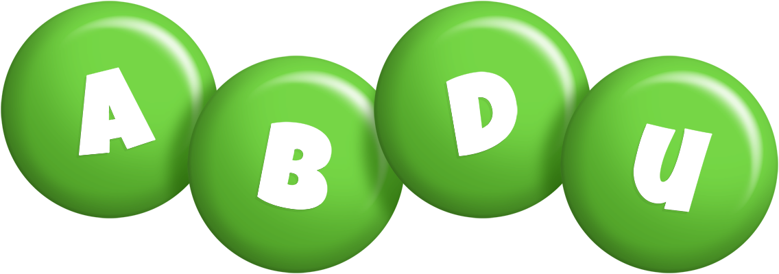 Abdu candy-green logo