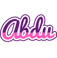 Abdu cheerful logo