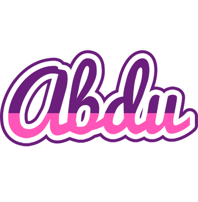 Abdu cheerful logo