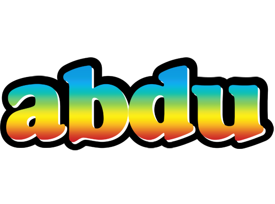Abdu color logo