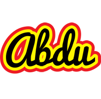 Abdu flaming logo