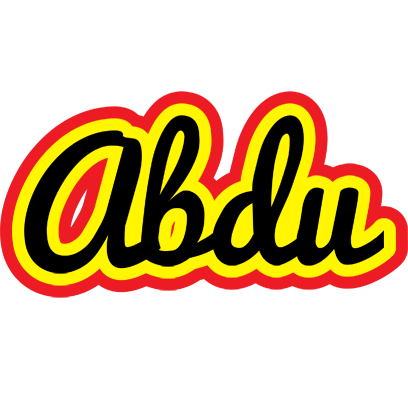 Abdu flaming logo