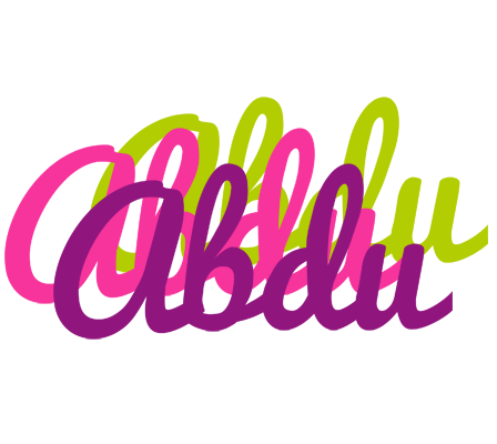 Abdu flowers logo