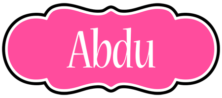 Abdu invitation logo