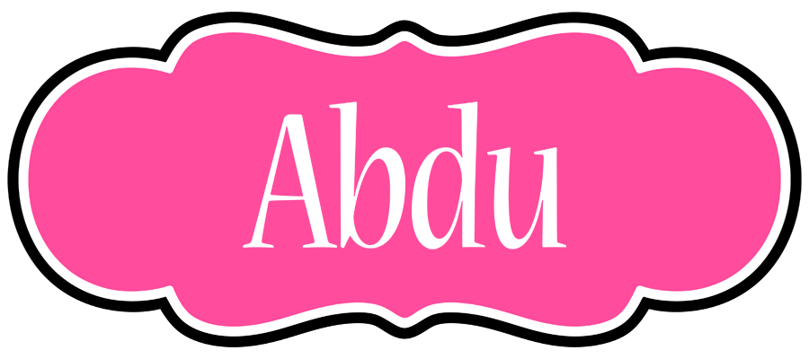 Abdu invitation logo