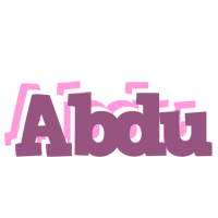 Abdu relaxing logo